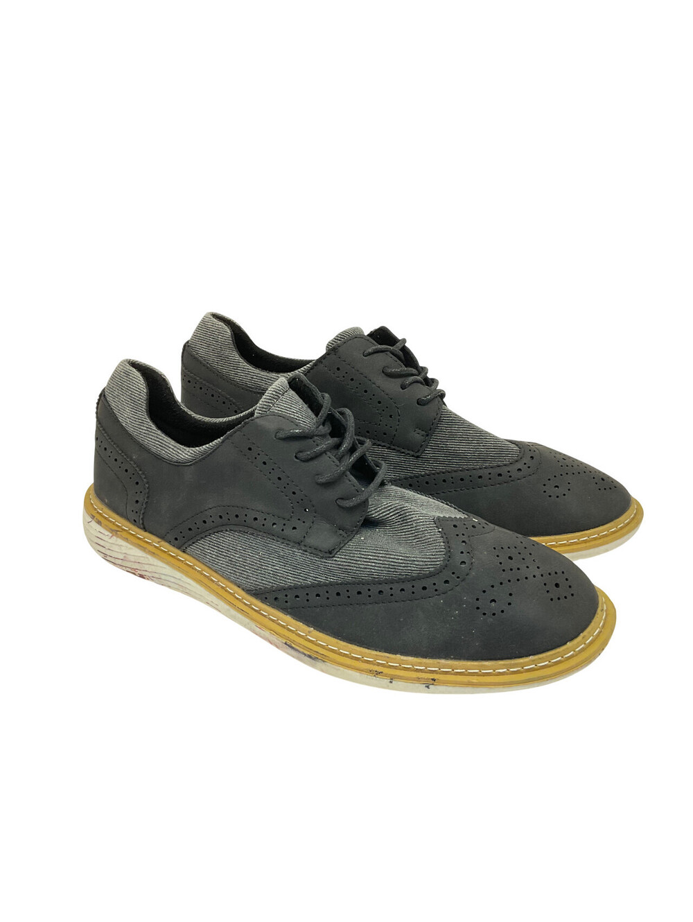 XRAY Men's Low-Cut Casual Dress Shoes XRW1502 Black/Grey Size 8.5M